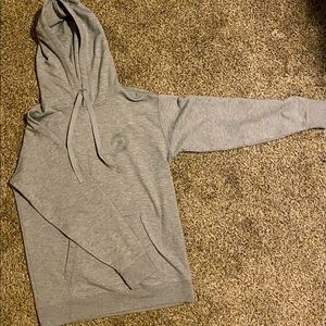Light grey super thick peloton hoodie
